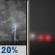 Tonight: Isolated Showers And Thunderstorms then Patchy Fog