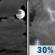 Tonight: Mostly Cloudy then Isolated Showers And Thunderstorms