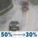 Wednesday: Rain likely before 5pm. Cloudy, with a high near 62. Northeast wind around 12 mph, with gusts as high as 24 mph. Chance of precipitation is 50%. New rainfall amounts between a tenth and quarter of an inch possible. Wednesday: Rain Likely