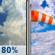 Friday: Showers And Thunderstorms then Partly Sunny