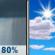 Today: Rain Showers then Mostly Sunny